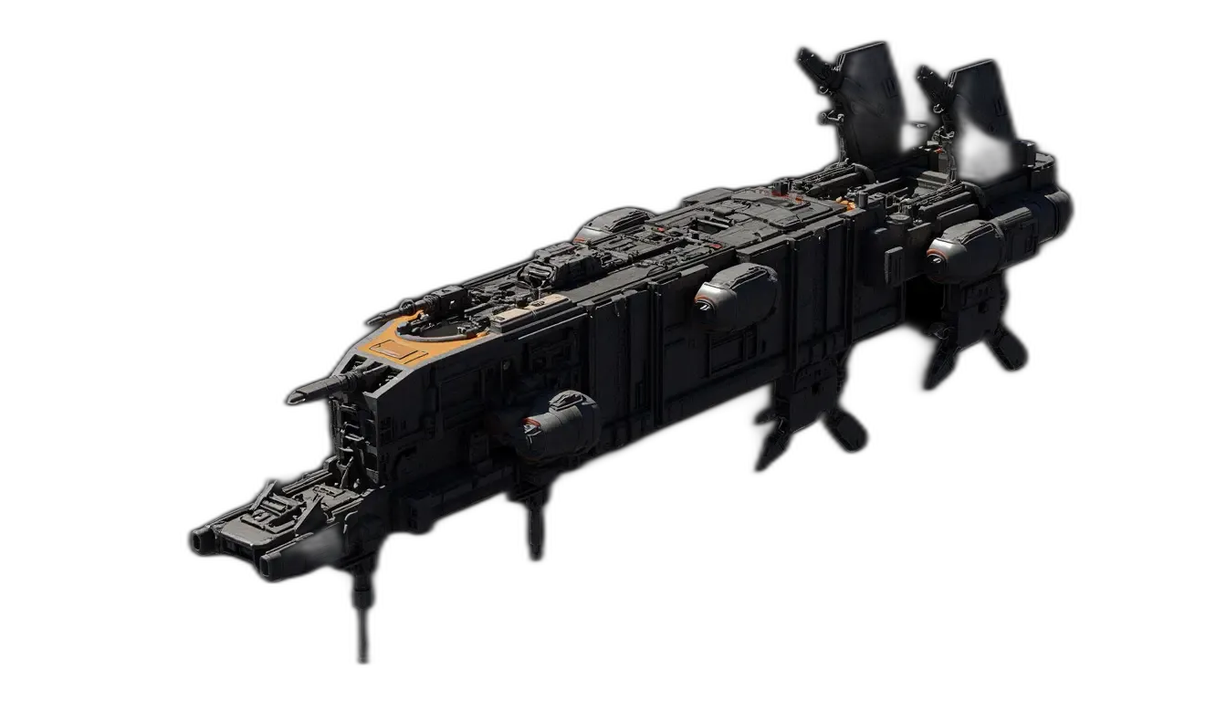 Space ship concept art